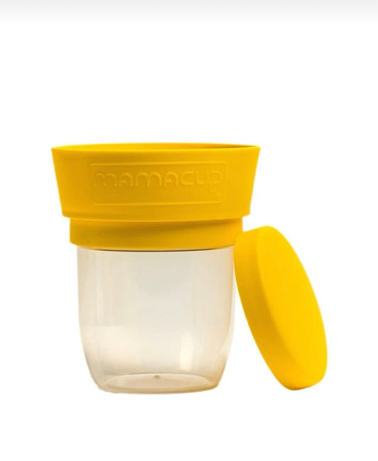 MamaCup"Spill-Free Snack Cup" Yellow